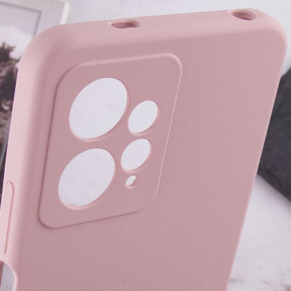 Чохол Silicone Cover Lakshmi Full Camera (AAA) для Xiaomi Redmi Note 12 4G Рожевий / Pink Sand | Зображення 5