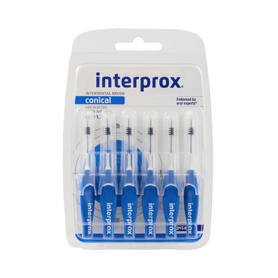 Щітка міжзубна INTERPROX 4G CONICAL 1.7 мм, 6 шт. (DENTAID)