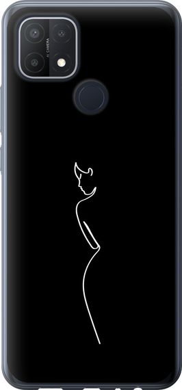 Чехол на Oppo A15 Силуэт1 "4590u-2119-17620"