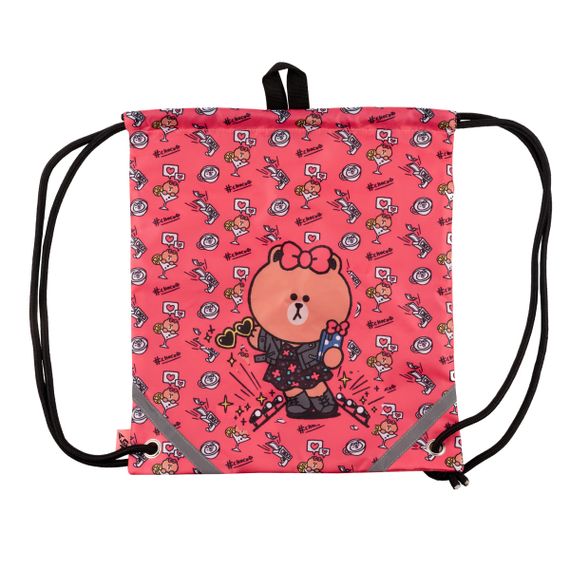 Шкільний рюкзак з пеналом та сумкою для взуття YES S-101 Collection Line Friends 559787 3 предмети | Зображення 8