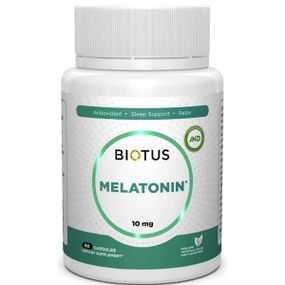 Мелатонин для сна Biotus Melatonin 10 mg 60 Caps BIO-530449