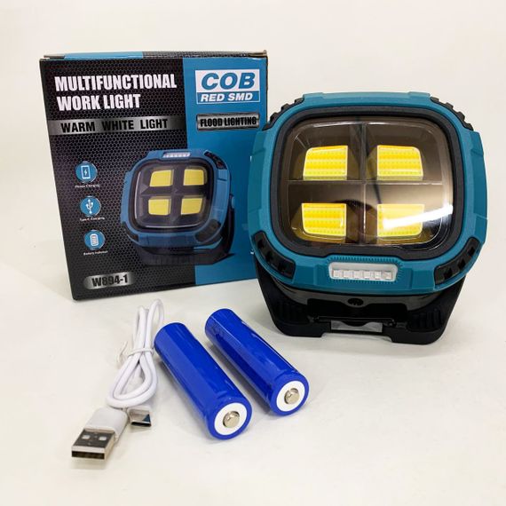 Кемпинговый фонарь с 4 COB и 5 SMD светодиодами с функцией Power bank XC-66 | Зображення 2