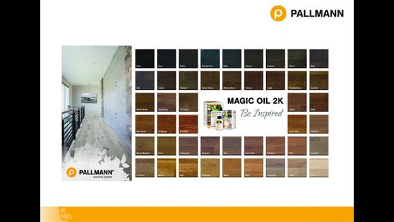 Pallmann Magic Oil 2K Color двокомпонентне масло для паркету | Зображення 1