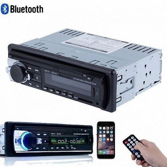 Мощная Автомагнитола с чистым звуком JSD-520BT С USB И BLUETOOTH | Зображення 5