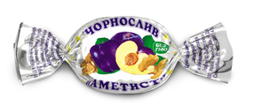 Цукерка Чорнослив в білій глазурі АМЕТИСТ ПЛЮС вагова 2000г (213837)