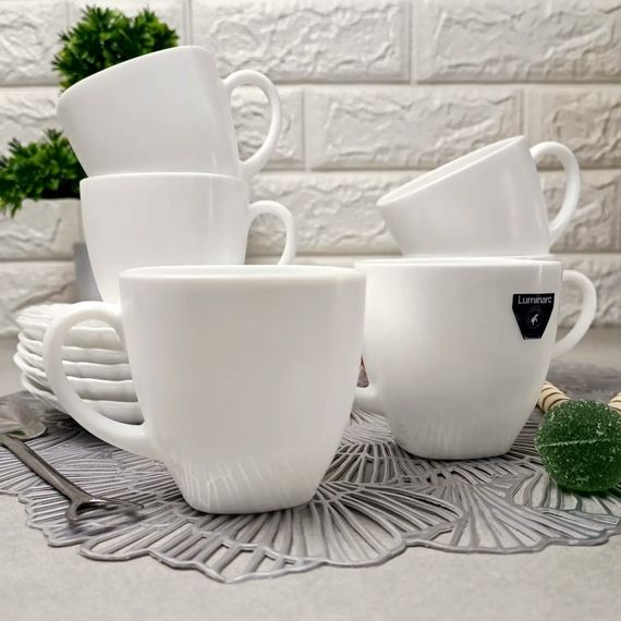 Чайный сервиз Luminarc Carine White Q0881, 12 предметов, на 6 персон | Зображення 3