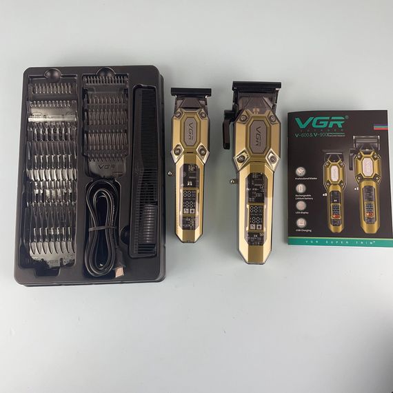Епілятор VGR 5 в 1 V-752 RED, водонепроникний корпус IPX5, 5 насадок (45700-V-752 RED_775) | Зображення 4