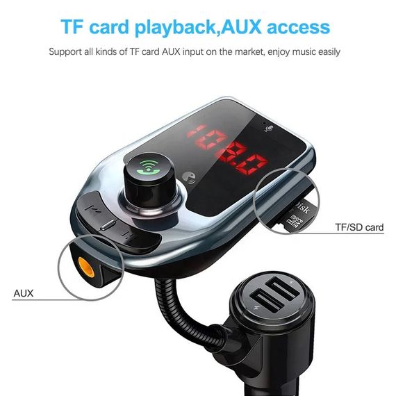 FM модулятор з Bluetooth XPRO M18 (M18_236) | Зображення 3