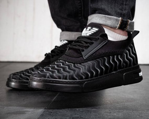 Кросівки Emporio Armani EA7 Exchange Black Line | Зображення 3