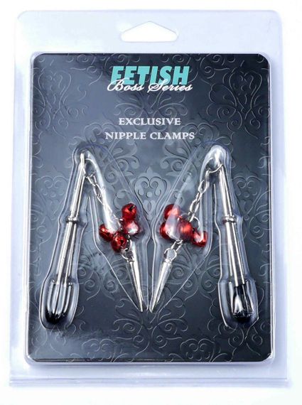 Затискачі для сосків Fetish Boss Series - №4 Exclusive Nipple Clamps, BS6100012 sexstyle | Зображення 3