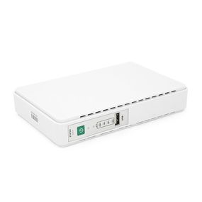 ДБЖ MIni Ups для роутерів/комутаторів POE-432EM, outputs: DC 9В/12В, POE 15В/24В, USB DC 5В/2A, 10400MAh(4*2600MAh), (160х28х105),