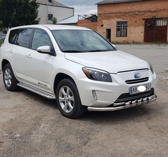 Передній захист ST015 (нерж.) для Toyota Rav 4 2006-2013 років | Зображення 1