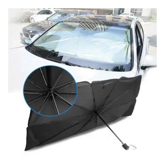 Сонцезахисна парасолька для лобового скла автомобіля, сонцезахисна парасолька-шторка, автошторка | Зображення 7