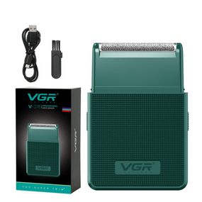 Электробритва VGR V-376 GREEN зеленая