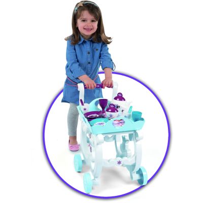 Ігровий набір Smoby Toys Візок Фроузен-2 Знімна таця і сервіз 17 аксесуарів (310517) | Зображення 2
