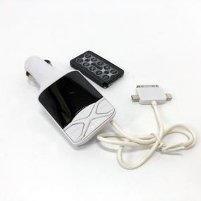 Fm модулятор для автомобіля CM, Модулятор в прикурювач блютуз, Bluetooth передавач для авто CQ-12
