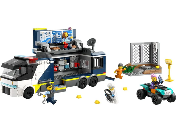 Конструктор LEGO City Передвижная полицейская криминалистическая лаборатория 60418 | Зображення 7