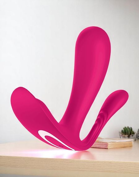 Подвійний смарт-вібратор у трусики Satisfyer Top Secret+, Рожевий – для інтимного задоволення без обмежень | Зображення 1