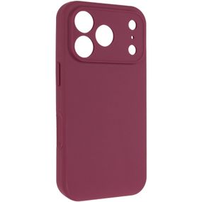 Чохол Silk Full Camera Protective (AA) NO LOGO для Apple iPhone 17 Pro Max / 18 Pro Max (6.9") Бордовий / Plum