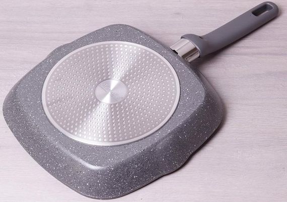 Сковорода-гриль Kamille Granite 28х28см | Зображення 1