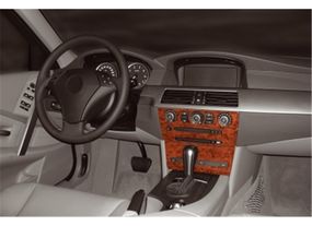 Накладки на панель Meric Дерево для BMW 5 серия E-60/61 2003-2010 гг