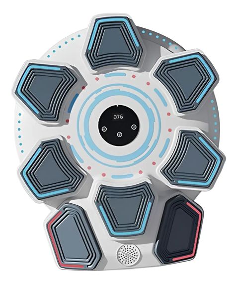 Настенный боксерский тренажер 8 целей / музыкальная мишень-тренажер, с перчатками