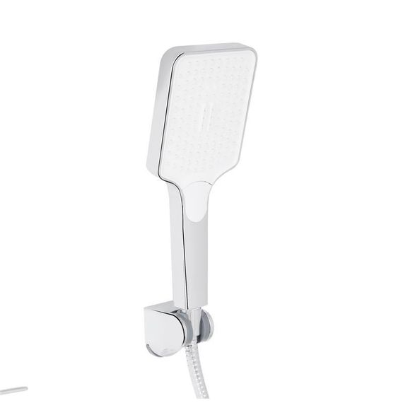 Змішувач для ванни Qtap Arvin з довгим поворотним виливом і душовим гарнітуром QTARV260CRM48641 Chrome | Зображення 4