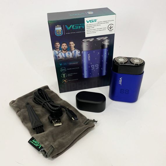 Хороші електричні бритви для гоління VGR, Акумуляторний прилад для видалення волосся XB-77 | Зображення 4