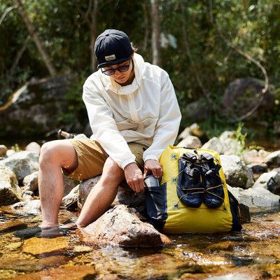 Гермомішок Naturehike -рюкзак CNH22BB003 25 л жовтий (6927595753927) | Зображення 7
