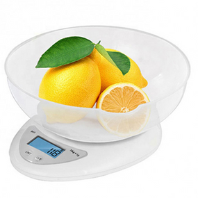 Весы кухонные Domotec B05, 5кг (1г), чаша