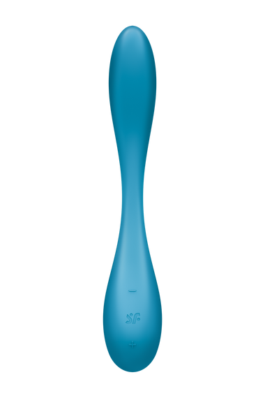 Мультивібратор SATISFYER G-Spot Flex 5+ керування телефоном, блакитний Sex Aura | Зображення 4