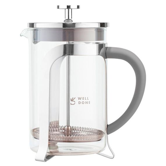 Френч-прес Well Done WD-8018B із ручкою soft-touch 800 мл
