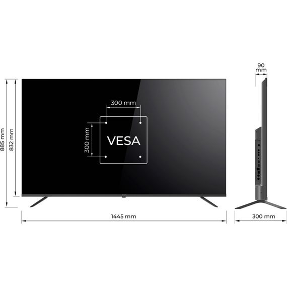 Телевізор Kivi 65U730QB | Зображення 8