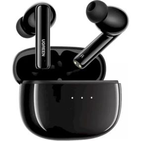 Беспроводные наушники UGREEN WS106 HiTune T3 Active Noise-Cancelling Wireless Earbuds (Black)(UGR-90401)