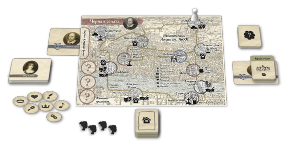 Настільна гра Чорна соната | Зображення 1