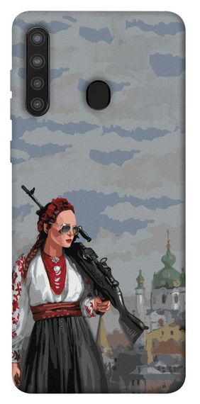 Чохол IBANAN Патріотичний 6 для Samsung Galaxy A21