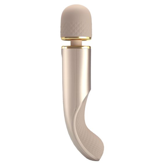 Вибромассажер микрофон PRETTY LOVE Interesting Massager Gold, 29 х 5.8 см sexstyle | Зображення 2
