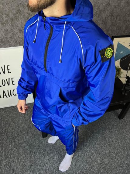 Молодіжний спортивний костюм Stone Island синій  | 5-638 | Зображення 1