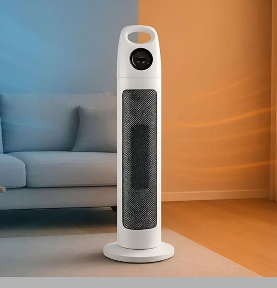 Підлоговий кулер-вентилятор безлопастний Germatic AM-018JR Зима-літо, LED, 1200W, сенсор, пульт дистанційного керування, автоповорот 80° (46909-AM-018JR_2762)