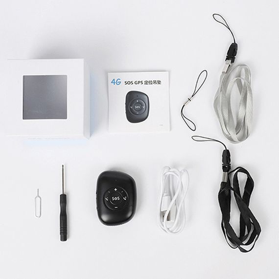 Трекер GPS V50 Tracker Pendant SIM (4G LTE with 2G GSM fallback) 1000mAh Black | Зображення 4