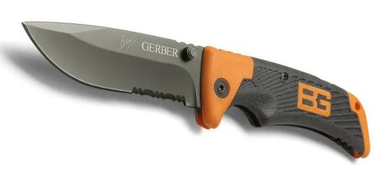 Туристичний складаний ніж для виживання Беар Грила (Bear Grylls) Gerber: Bear Grylls (в чохлі) | Зображення 3