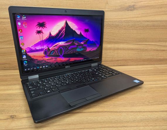 Ноутбук Dell Latitude E5570 / 15.6" (1920x1080) IPS Touch / Intel Core i5-6300U (2 (4) ядра по 2.4 - 3.0 GHz) / 8 GB DDR4 / 256 GB SSD / AMD Radeon R7 M360, 2 GB DDR3, 64-bit / WebCam / VGA / Windows 10 б/в + Подарунок Бездротова миша / USB | Зображення 3