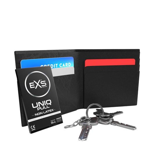 Презервативы - EXS Pull Non-Latex, 3 шт. sexstyle | Зображення 1