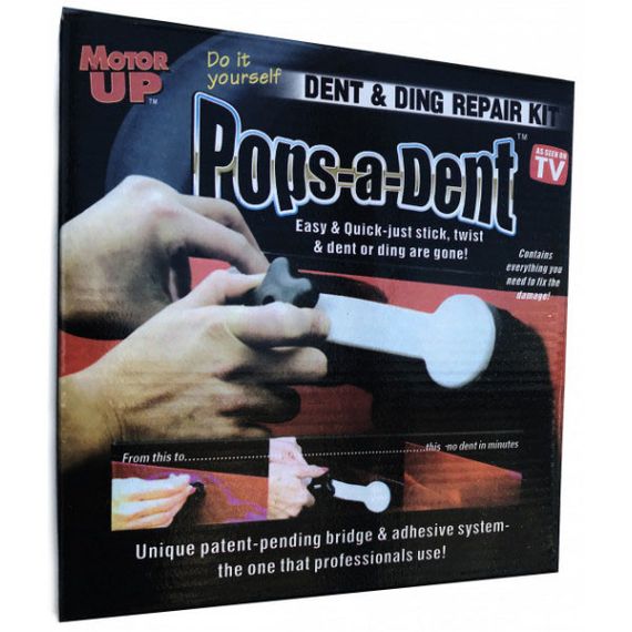 Інструмент для видалення вм'ятин на авто Clefers Pops-a-Den- Рихтування своїми руками - Клей, Пістолет, Присоска в комплекті IO-83 | Зображення 3