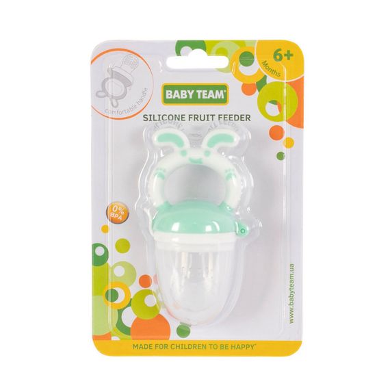 Ніблер для прикорму немовлят Фрут Фідер 6203_бірюзовий, харчовий силікон | Зображення 2