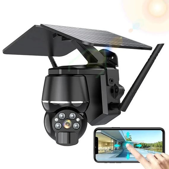 Вулична WiFi камера відеоспостереження з 1080P, нічним баченням та двостороннім аудіозв'язком XPRO Q7 (234572830_3528) | Зображення 7