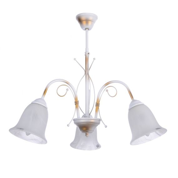 Люстра подвесная флористика E27 60W WH (BKL-470S/3)