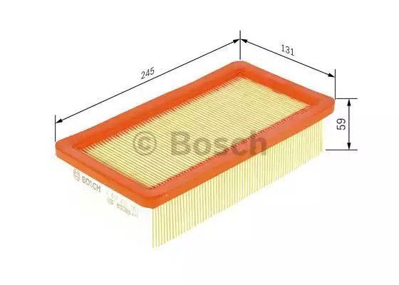 Фільтр повітряний FIAT TIPO, ALFA ROMEO, BOSCH (1457432183) | Зображення 4