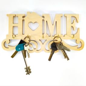 Ключница Home Мастерская мистера Томаса 29см х 15см Фанера 1150