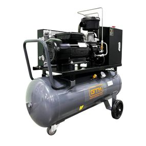 Компрессор высокого давления винтовой GTM DLG3V 380 (100 л, 350 л/мин, 3.0 кВт, 380-400 В)